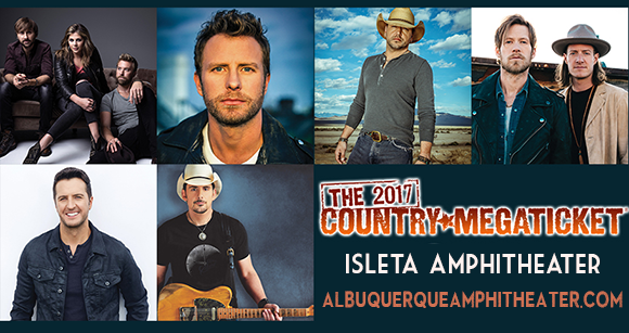 2017 Country Megaticket Tickets (Includes All Performances) at Isleta Amphitheater