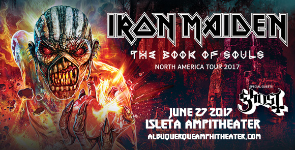 Iron Maiden & Ghost at Isleta Amphitheater