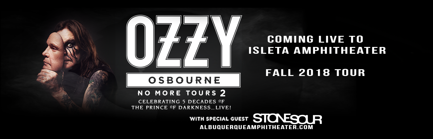 Ozzy Osbourne & Stone Sour at Isleta Amphitheater