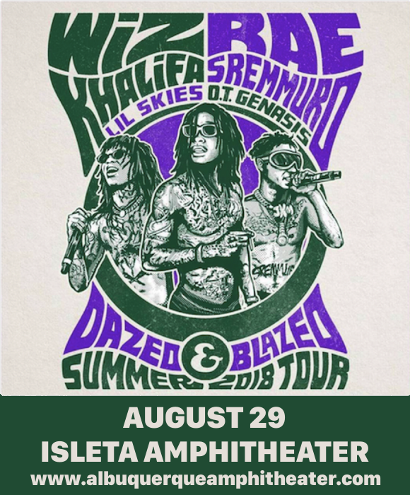 Wiz Khalifa & Rae Sremmurd at Isleta Amphitheater