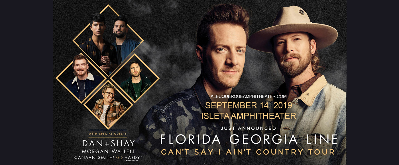 Florida Georgia Line, Dan and Shay & Morgan Wallen at Isleta Amphitheater