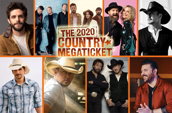 Country Megaticket (Includes Tickets To All Performances) at Isleta Amphitheater