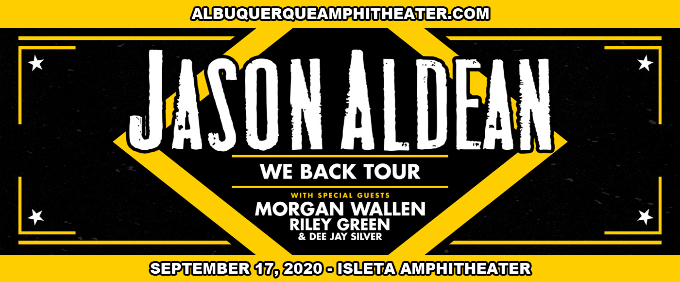 Jason Aldean, Brett Young, Mitchell Tenpenny & Dee Jay Silver at Isleta Amphitheater