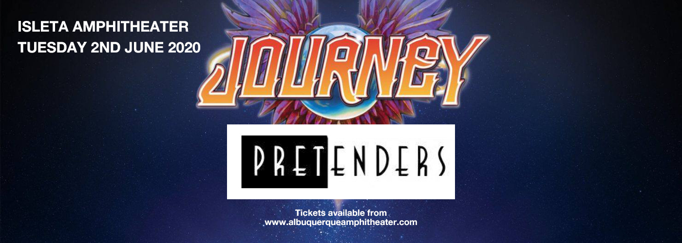 Journey & The Pretenders [CANCELLED] at Isleta Amphitheater