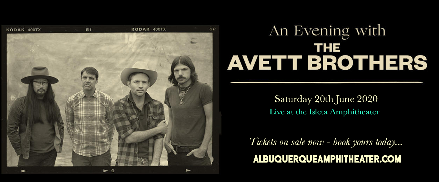 The Avett Brothers [CANCELLED] at Isleta Amphitheater