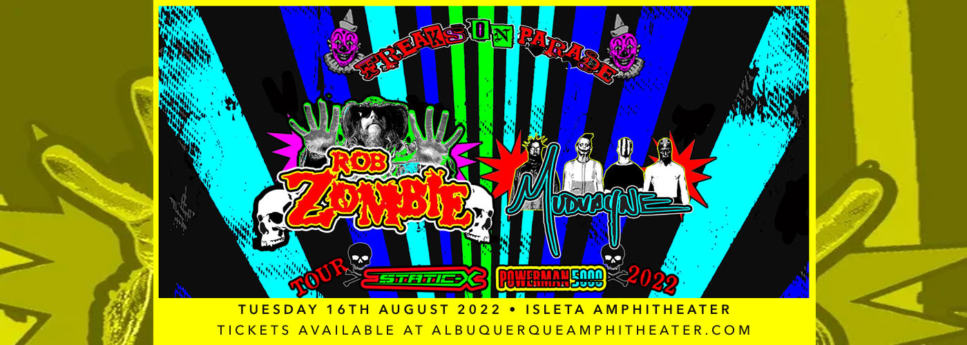 Rob Zombie & Mudvayne at Isleta Amphitheater