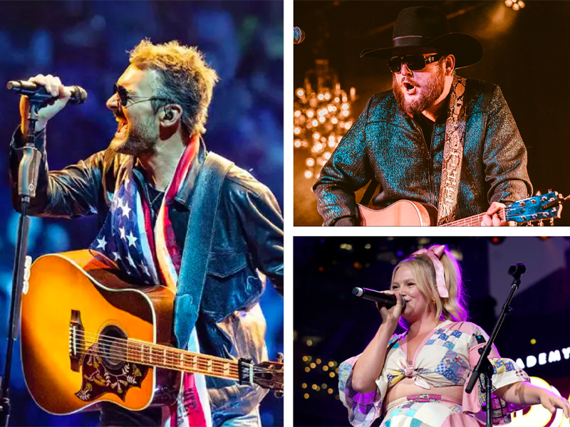 Eric Church, Paul Cauthen & Hailey Whitters at Isleta Amphitheater