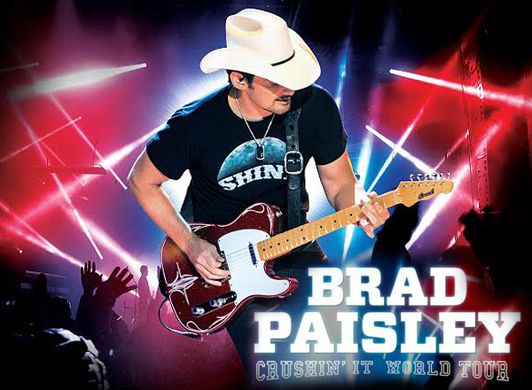 Brad Paisley, Tyler Farr & Maddie And Tae at Isleta Amphitheater