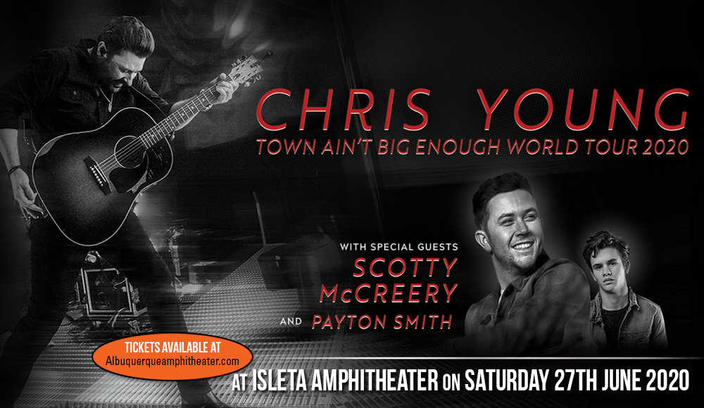 Chris Young, Scotty McCreery & Payton Smith at Isleta Amphitheater