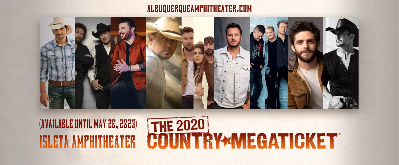 Country Megaticket (Includes Tickets To All Performances) at Isleta Amphitheater