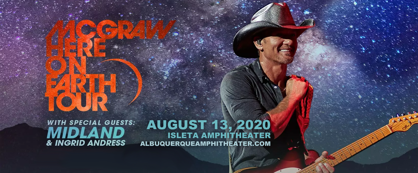Tim McGraw [CANCELLED] at Isleta Amphitheater