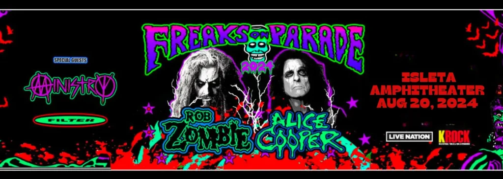 Rob Zombie & Alice Cooper at Isleta Amphitheater