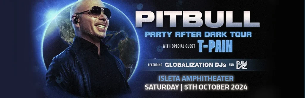 Pitbull at Isleta Amphitheater