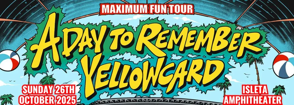 A Day To Remember & Yellowcard at Isleta Amphitheater