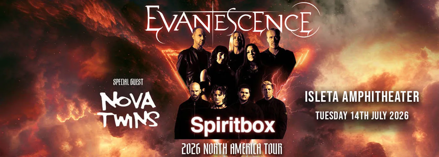 Evanescence, Spiritbox &amp; Nova Twins