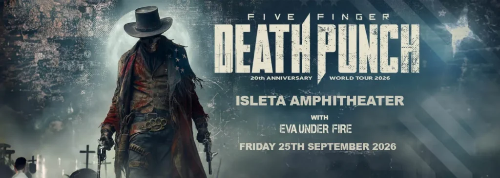 Five Finger Death Punch & Eva Under Fire at Isleta Amphitheater