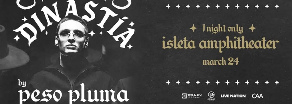 Peso Pluma at Isleta Amphitheater