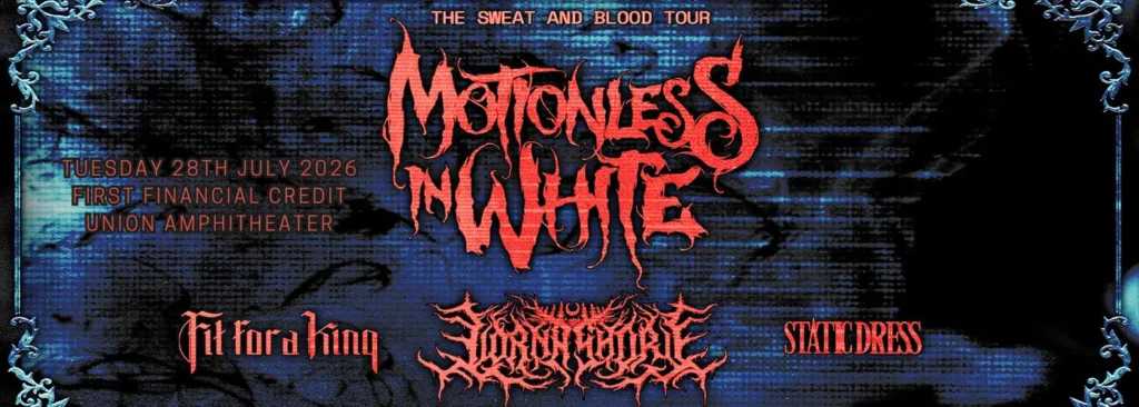 Motionless In White at First Financial Credit Union Amphitheater